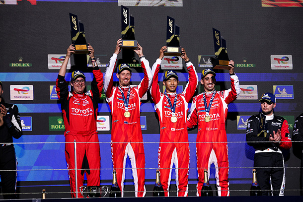 TOYOTA RACING คว้าชัยในบ้าน 6 ชั่วโมงของฟุจิ