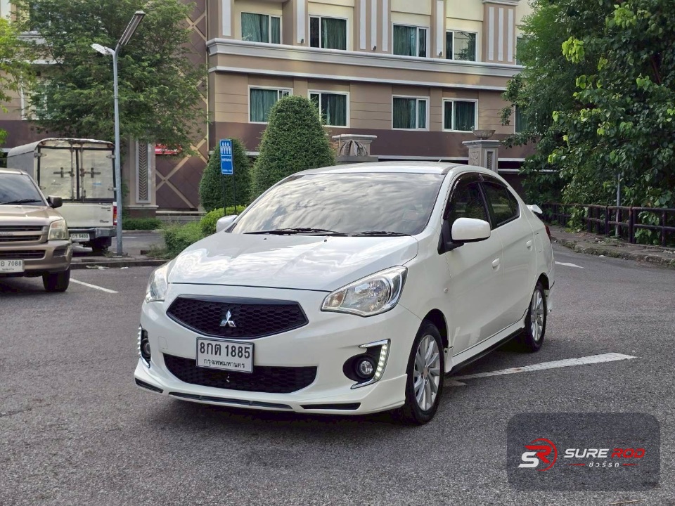 Mitsubishi Attrage 1.2 GLX ปี 2019 รถมือเดียวป้ายแดง 🤍
